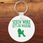 Poodle Schlüsselanhänger (Vorderseite)