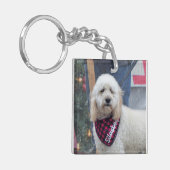 Poodle Schlüsselanhänger (Vorderseite links)