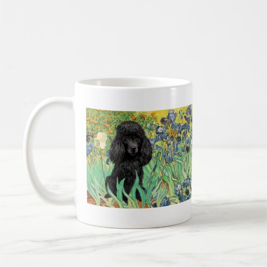 Poodle (schwarz 1) - Ire Kaffeetasse (Links)