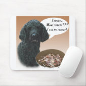 Poodle (schwarz) Türkei Mousepad (Mit Mouse)