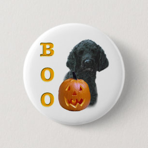 Poodle (schwarz überzogen) Boo Button