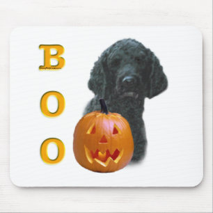 Poodle (schwarz überzogen) Boo Mousepad