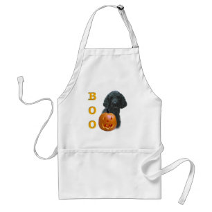 Poodle (schwarz überzogen) Boo Schürze