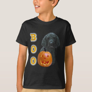 Poodle (schwarz überzogen) Boo T-Shirt