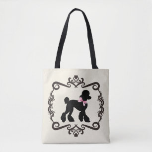 Poodle Silhouette Tasche
