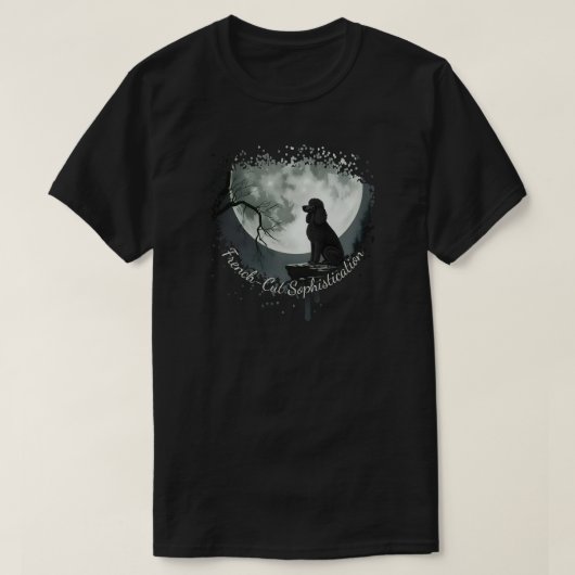 Poodle Sophistication T-Shirt (Design vorne)