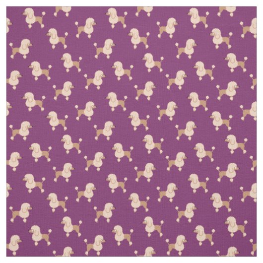 Poodle Stoff (Muster)