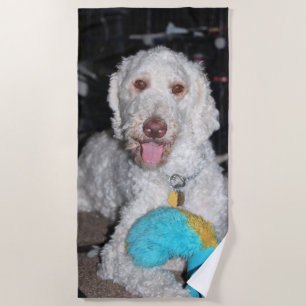Poodle Strandtuch