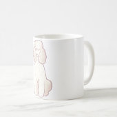 Poodle � Süße Tier Art Kaffeetasse (VorderseiteRechts)