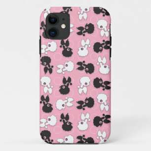 Poodle-Süssen auf Rosa - Anpassen iPhone 11 Hülle