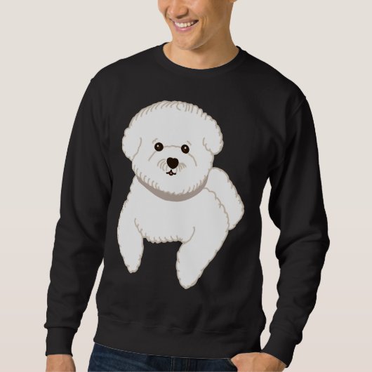 Poodle Sweatshirt (Vorderseite)