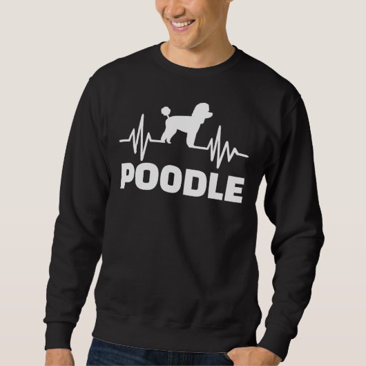 Poodle Sweatshirt (Vorderseite)