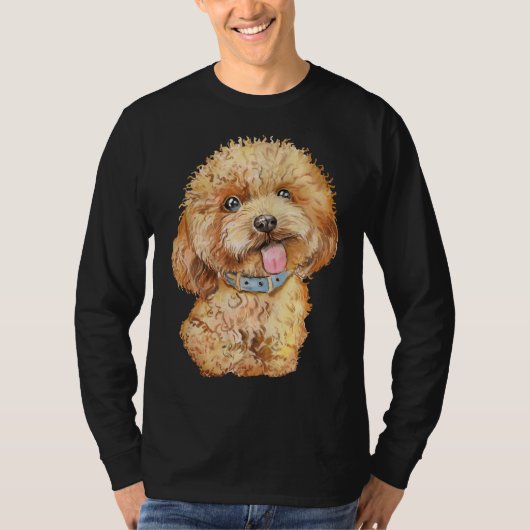 Poodle T-Shirt (Vorderseite)