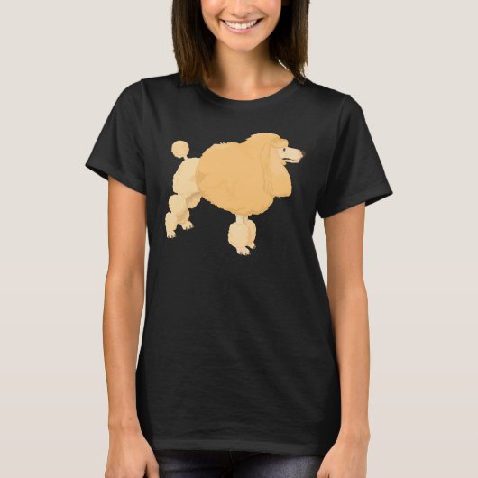 Poodle T-Shirt (Vorderseite)