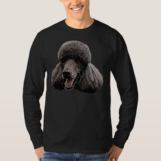 Poodle T-Shirt (Vorderseite)