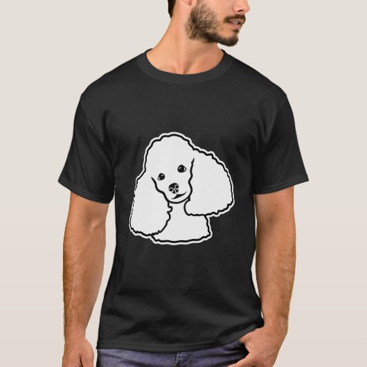 Poodle T-Shirt (Vorderseite)