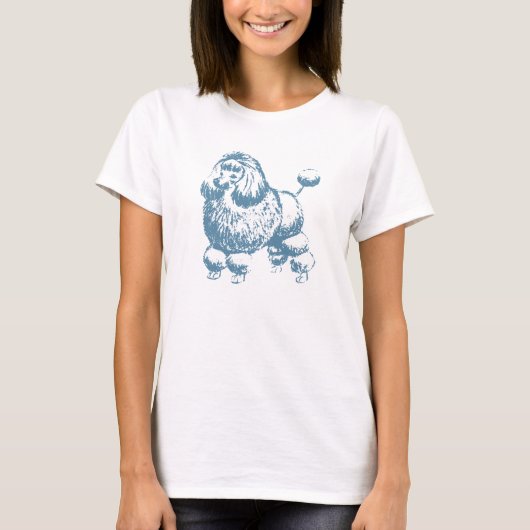 Poodle T-Shirt (Vorderseite)
