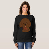 poodle T- Sweatshirt (Vorne ganz)