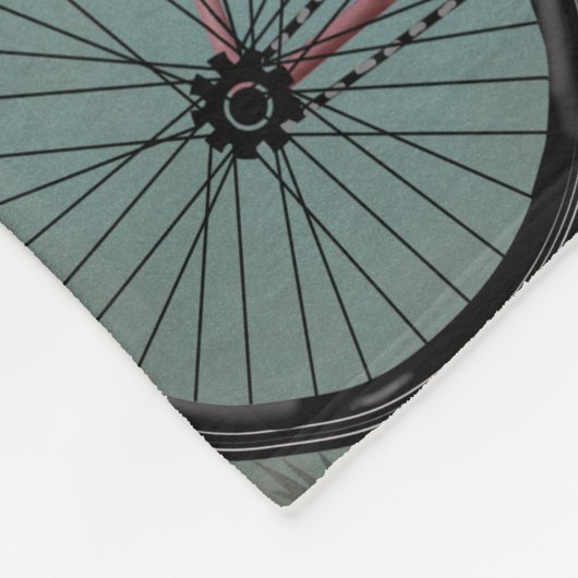 Poodle Tandem Fleecedecke (Ecke)