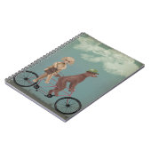 Poodle Tandem Notizblock (Linke Seite)