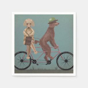 Poodle Tandem Serviette