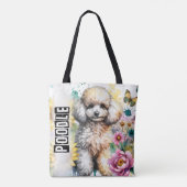 Poodle Tasche (Rückseite)