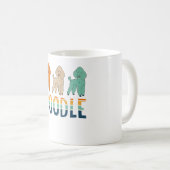Poodle Tasse, Dog Lover Geschenk, Poodle Kaffeetasse (VorderseiteRechts)