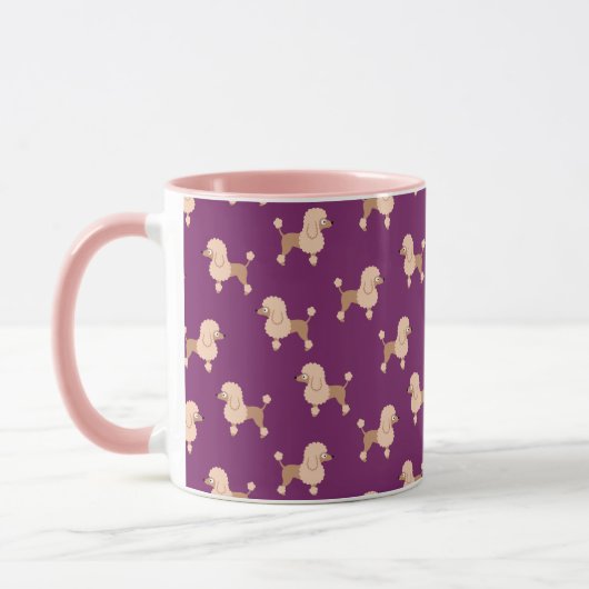 Poodle-Tasse Tasse (Links)