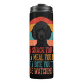 Poodle Thermosbecher (Vorderseite)