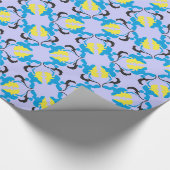 Poodle Time Geschenkpapier (Ecke)