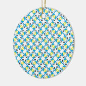 Poodle Time Keramik Ornament (Links)