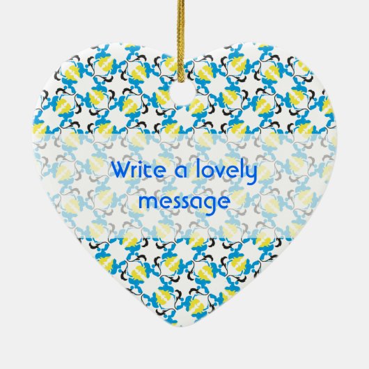 Poodle Time Keramikornament (Hinten)