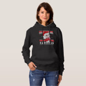 Poodle Ugly Christmas T- Hoodie (Vorne ganz)