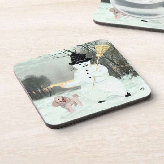 Poodle Untersetzer (Linke Seite)