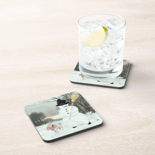 Poodle Untersetzer (Rechte Seite)