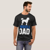 Poodle Vater Blue T-Shirt (Vorne ganz)