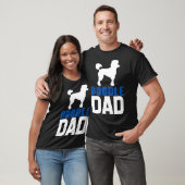 Poodle Vater Blue T-Shirt (Unisex)