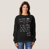 Poodle Vater Forever Sweatshirt (Vorne ganz)