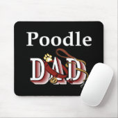 Poodle Vater Geschenke Mousepad (Mit Mouse)