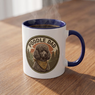 Poodle-Vater-Kaffeetasse | Doodle-Hund-Vater-Gesch Tasse