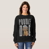 Poodle Vater Poodle Sweatshirt (Vorne ganz)