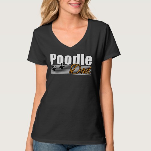 POODLE-VATER T-Shirt (Vorderseite)