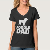 Poodle Vater T-Shirt (Vorderseite)