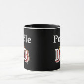 Poodle Vater Tasse (Zentrum)