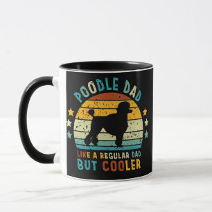 Poodle Vater wie ein regelmäßiger Vater, aber Cool Tasse