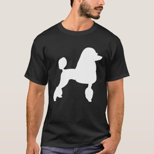 Poodle Walking T-Shirt (Vorderseite)