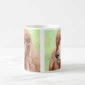 Poodle Watercolor Portrait Kaffeetasse (Mittel)