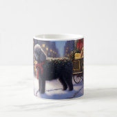 Poodle Weihnachtsfeiertag Kaffeetasse (Mittel)
