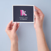 Poodle Wellness-Center Moderner abstrakter Flyer (Gruppe)