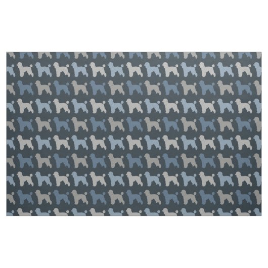 Poodle - Welpenschnitt Stoff (Fat Quarter (45,7 x 55,9 cm))